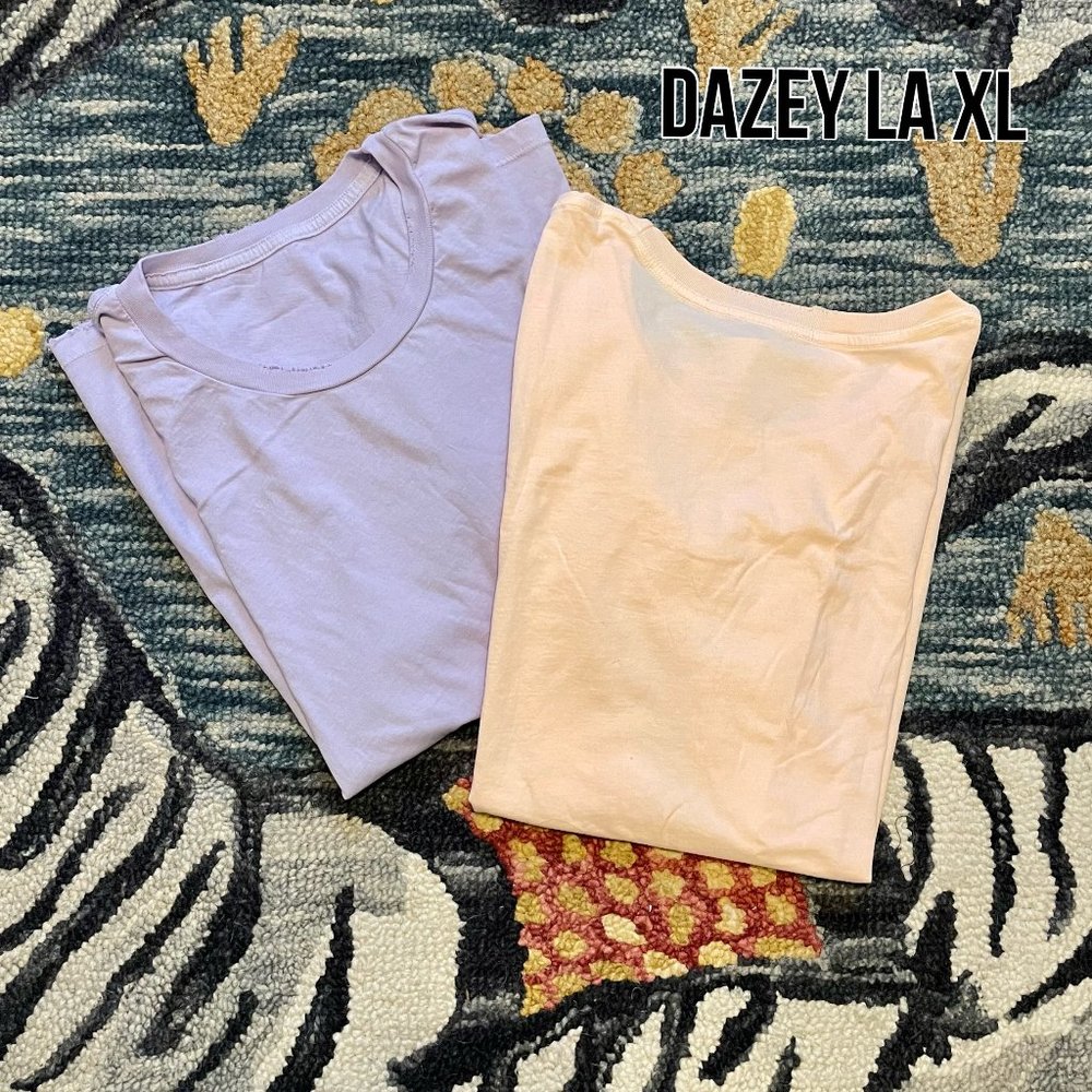 Bundle of Two NWOT Dazey LA Sample T-Shirts